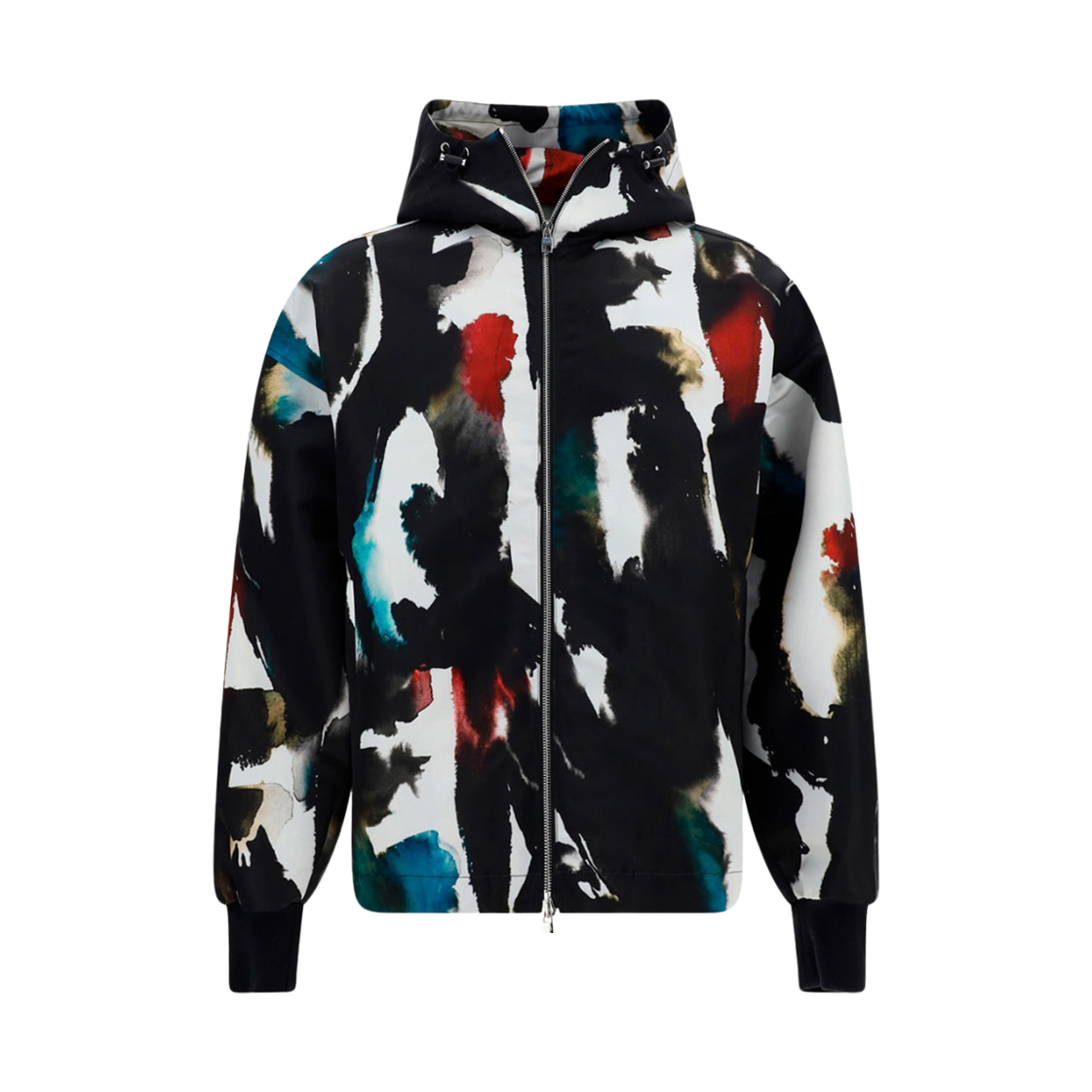 726915QUR478500 Alexander McQueen Print Windbreaker Multicolour