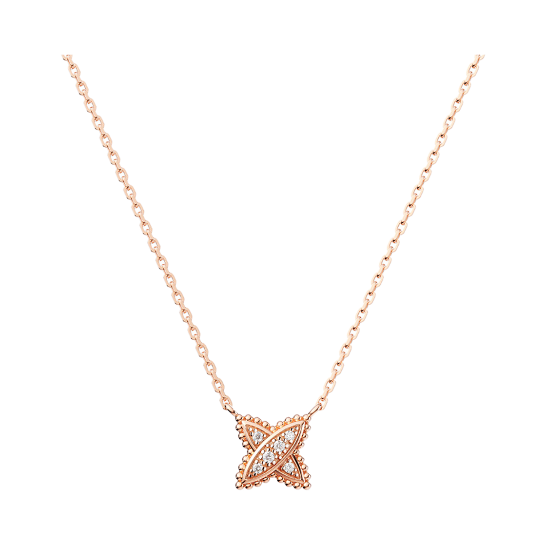 미꼬 온라인 단독 베스티 에뚜알 S 다이아몬드 네크리스 핑크 골드(Miko Online Exclusive Vasty Etoile S Diamond Necklace Pink Gold)