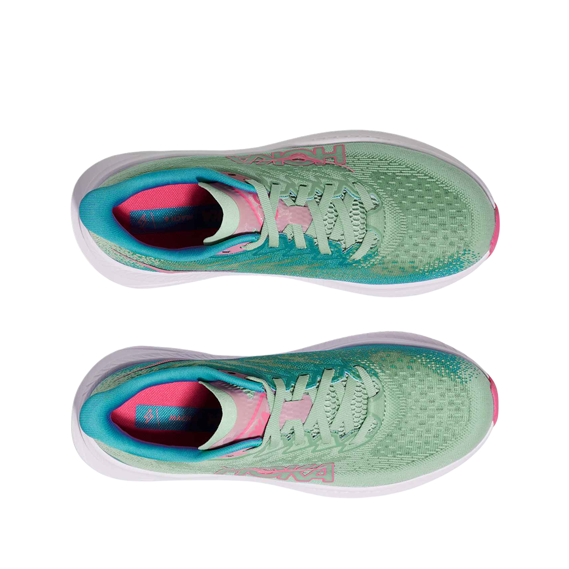 (W) 호카 마하 6 제이다이트 알파인 블루((W) Hoka Mach 6 Jadeite Alpine Blue) - 2