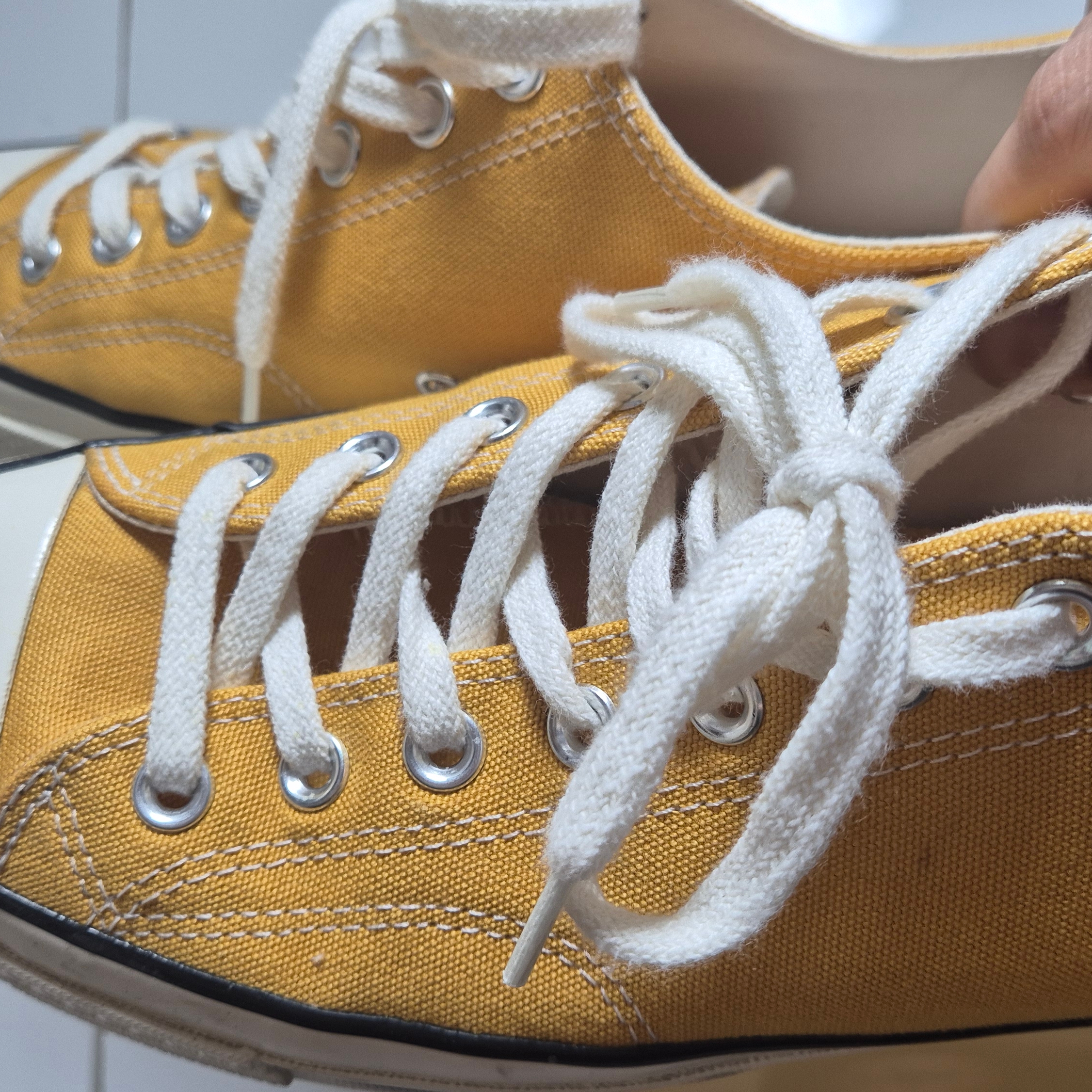 Converse Chuck 70 Ox Vintage Canvas Sunflower 착용 스타일