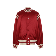 [20% 적립] Polo Ralph Lauren Polo Ball Satin Rally Jacket Red - 24FW