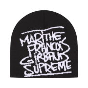 Supreme x Marithe Francois Girbaud Beanie Black - 25SS
