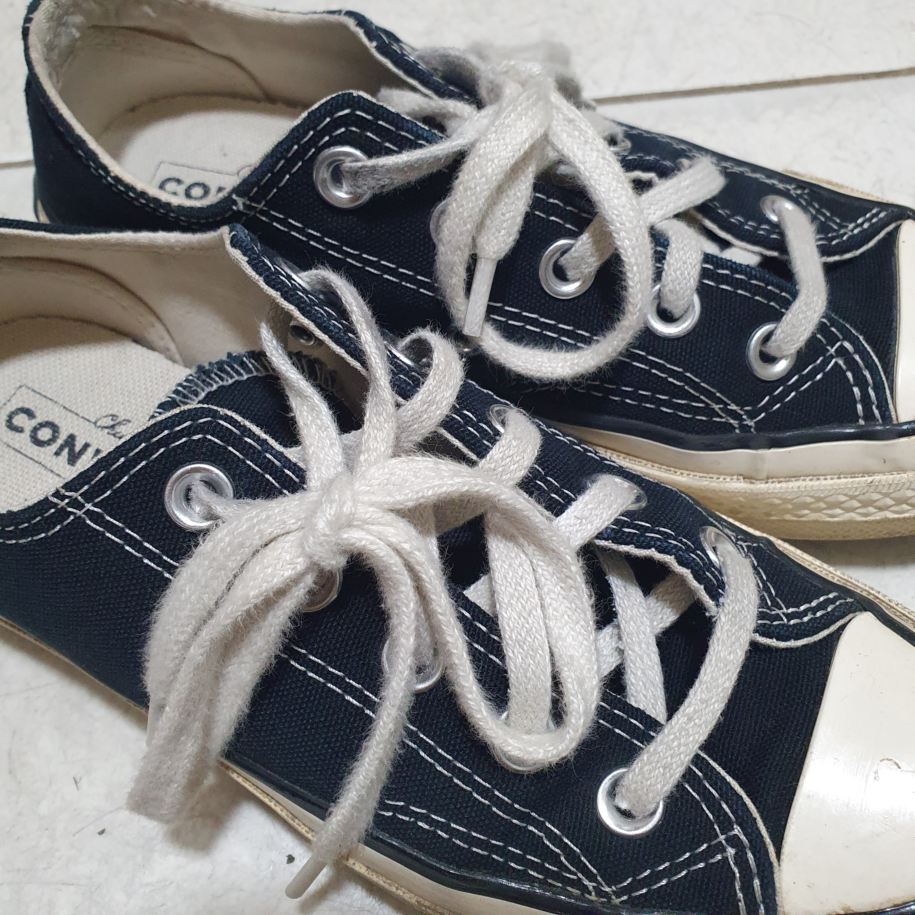 Converse Chuck 70 Ox Black - Standard 착용 스타일