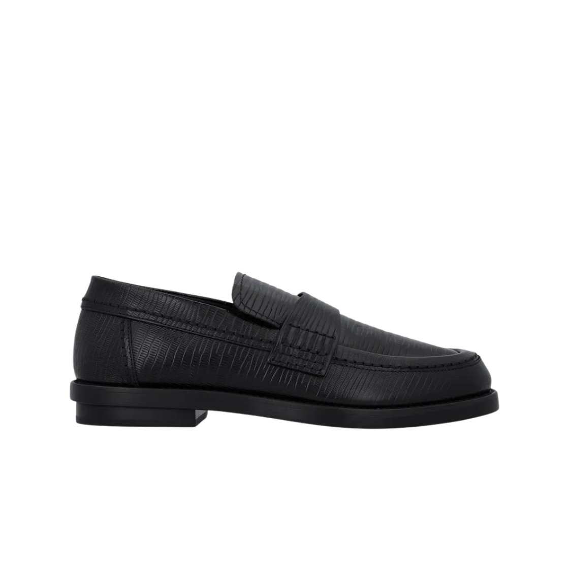 알렉산더 맥퀸 레더 로퍼 블랙(Alexander McQueen Leather Loafer Black)