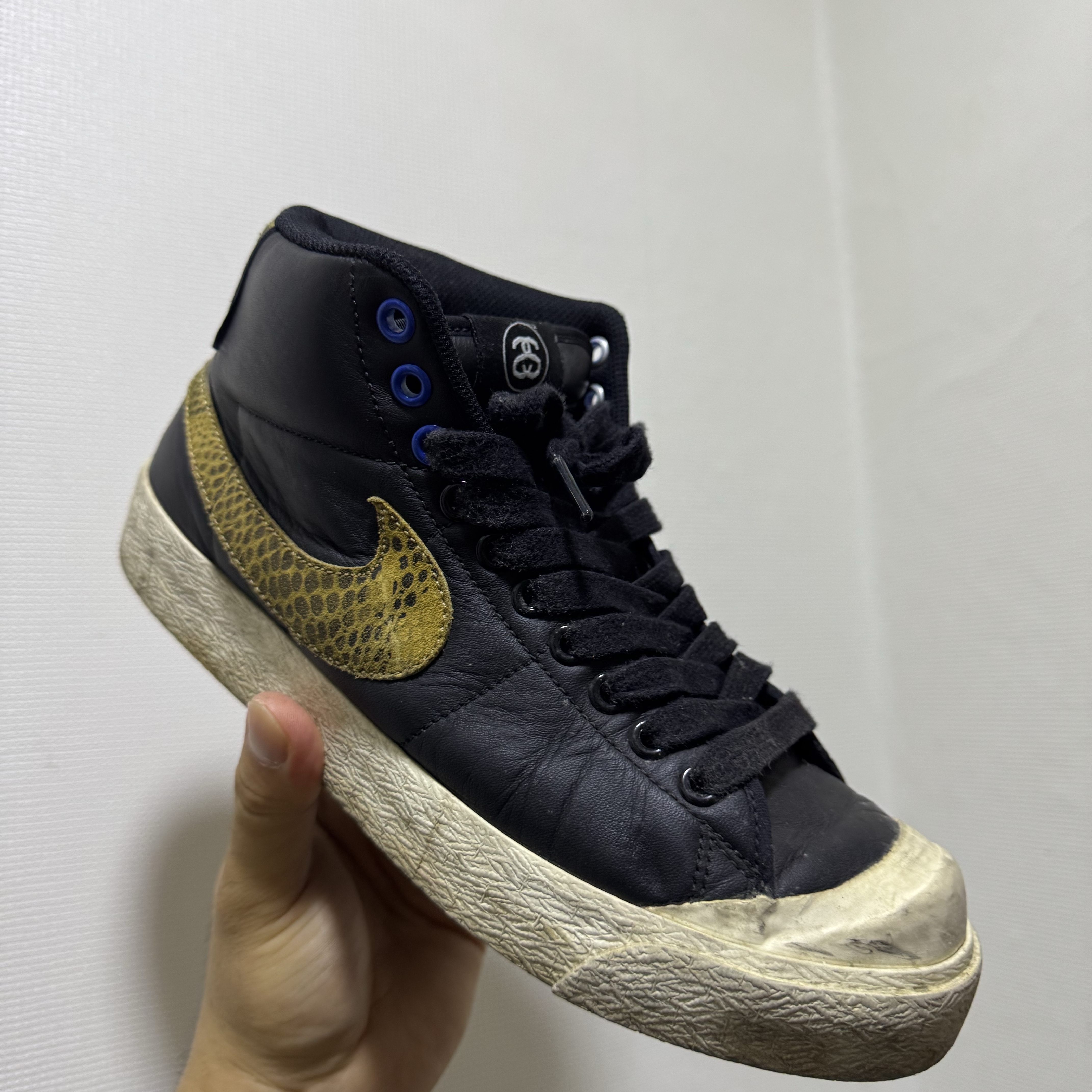 Nike x Stussy All Court Mid Black 착용 스타일
