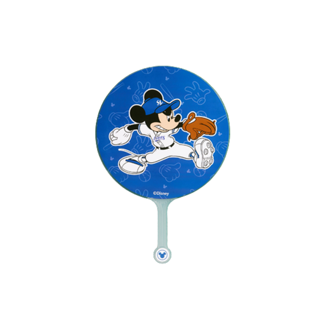 KBO x 디즈니 미키 부채 삼성 라이온즈(KBO x Disney Mickey Fan Samsung Lions)
