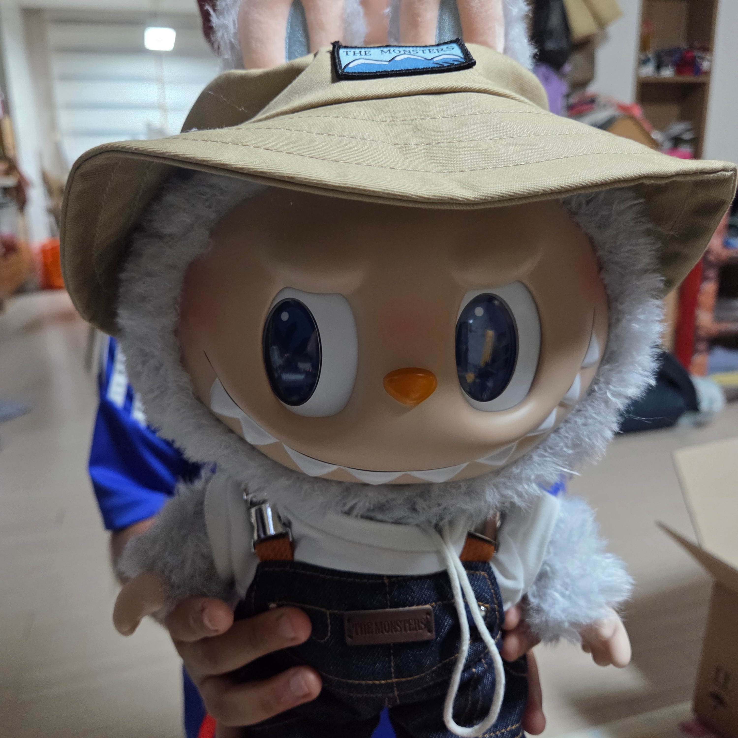 Pop Mart The Monsters Fall In Wild Labubu Series Plush Doll 착용 스타일 - 3