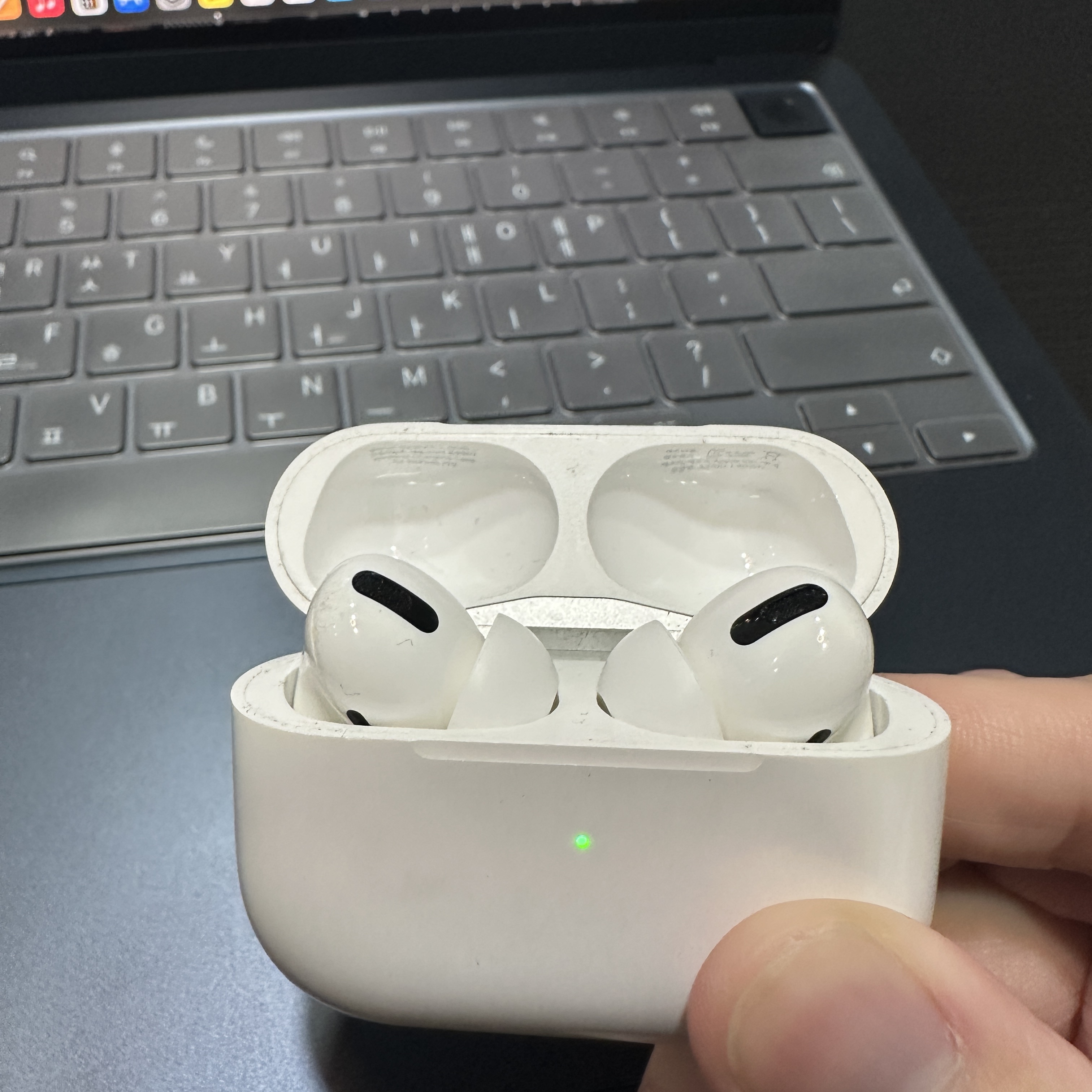 Apple Airpods Pro 2nd Gen with MagSafe Charging Case USB C (Korean Ver.) 착용 스타일