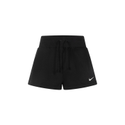 (W) Nike NSW Phoenix Fleece High Waisted Shorts Black Sail - US/EU