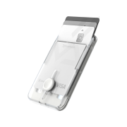 SINJIMORU MagSafe M Button Up Slide Card Wallet Case White