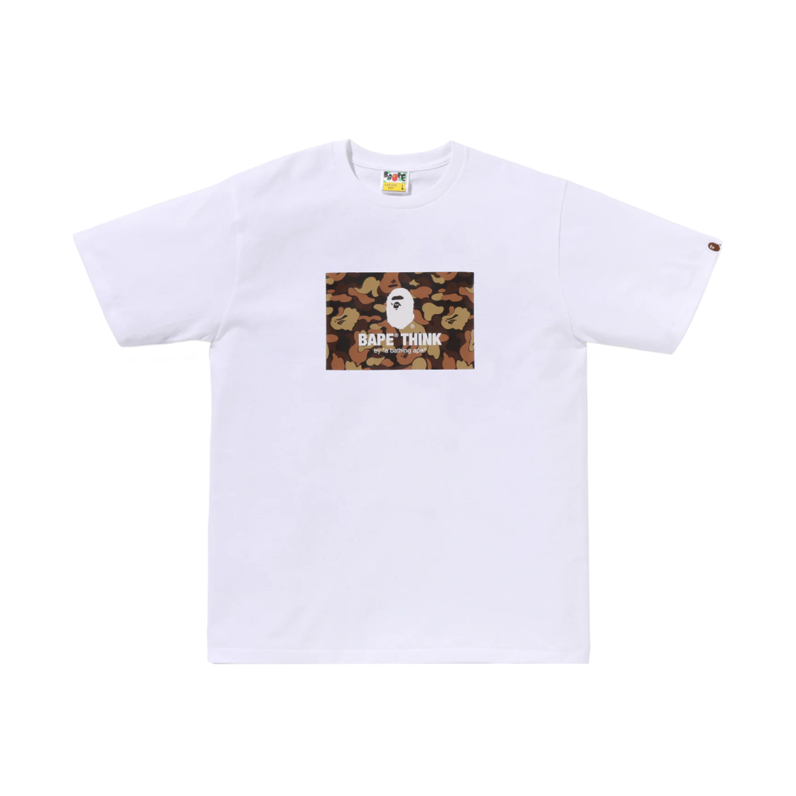 베이프 씽크 1주년 박스 티셔츠 화이트 - 베이프 씽크 스토어 한정(BAPE Think 1st Anniversary Box T-Shirt White - BAPE Think Store Exclusive) - 1