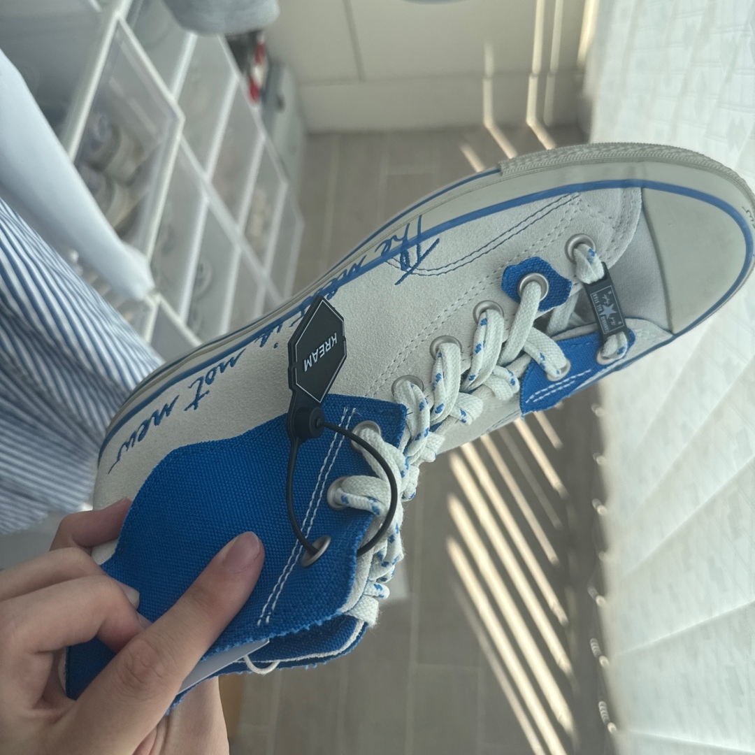 Converse x Ader Error Chuck 70 High White 착용 스타일