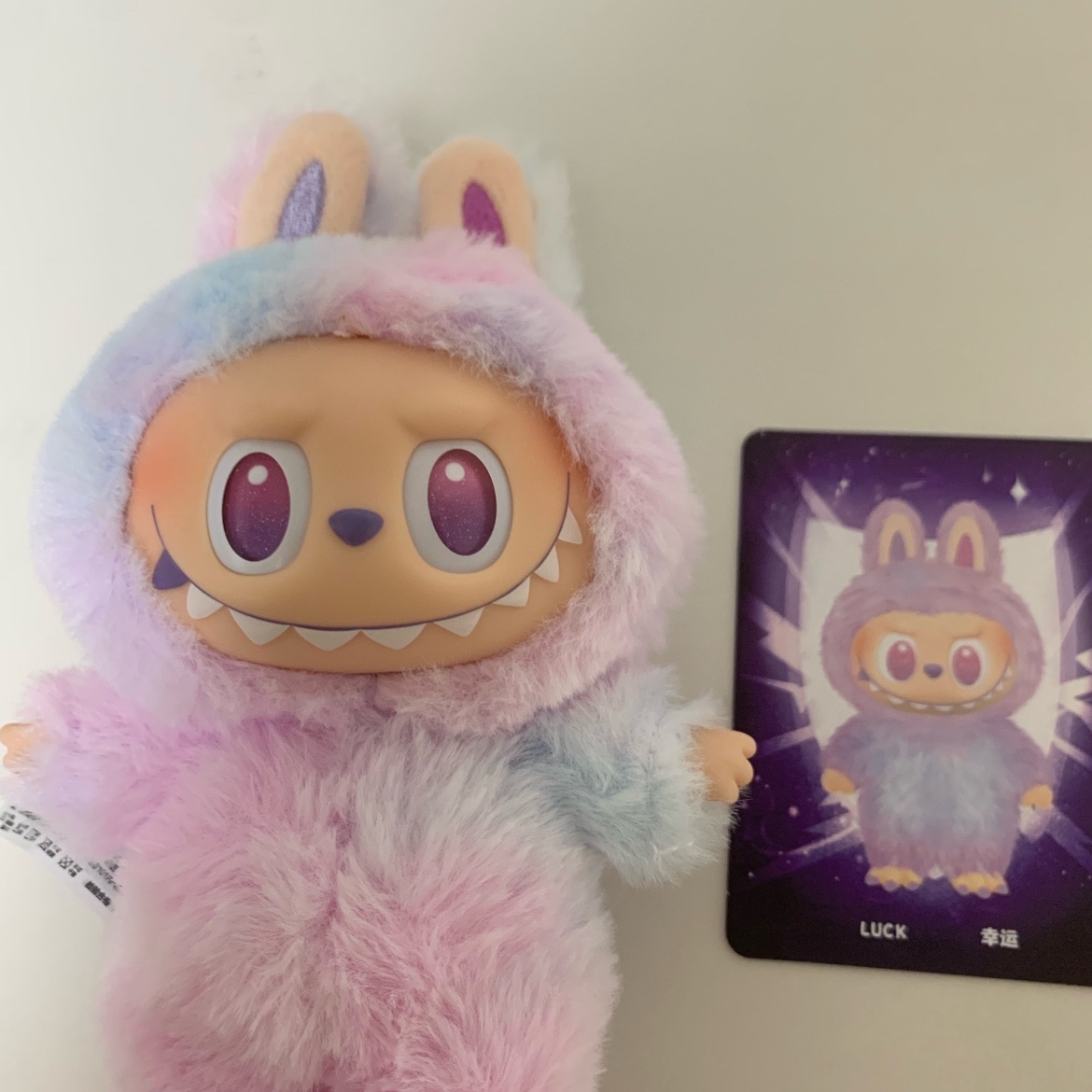 Pop Mart Labubu The Monsters Highlight Series Luck Keyring (Opened Case) 착용 스타일 - 2