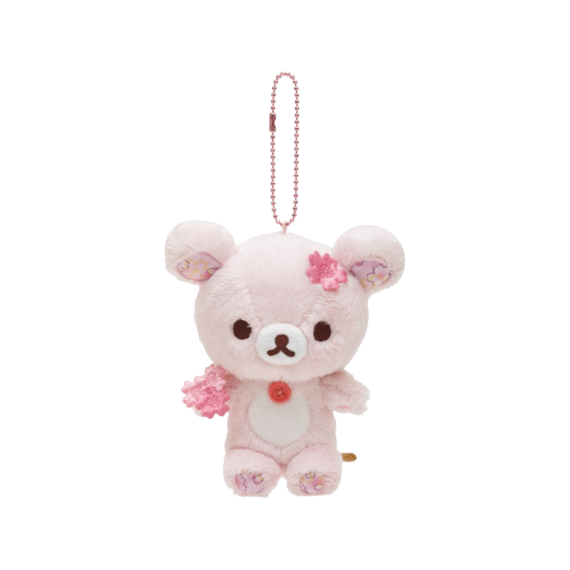 MV22501 San-X Rilakkuma Sakura Collectible Cherry Blossom Keyring Korilakkuma