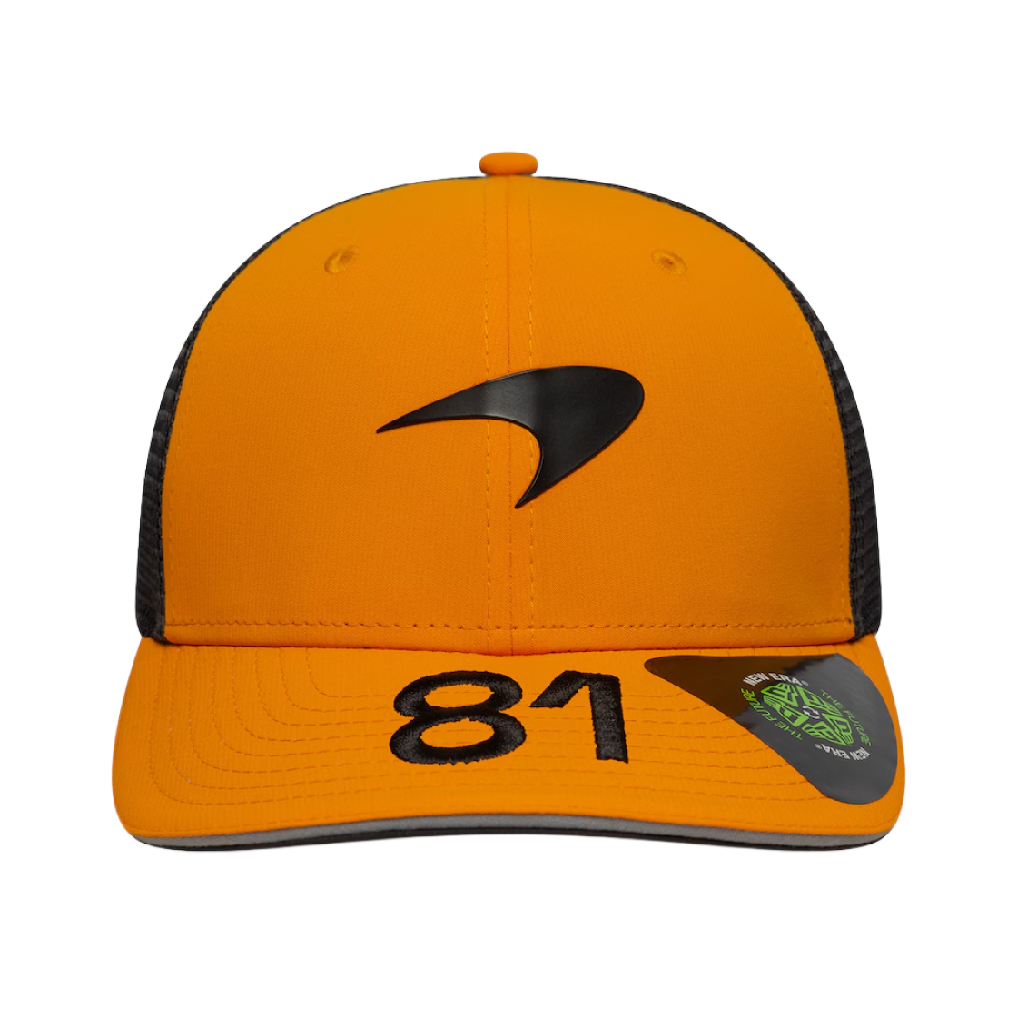 60669282 McLaren Racing x New Era 2025 Oscar Piastri 9SEVENTY Stretch Snap Cap Papaya