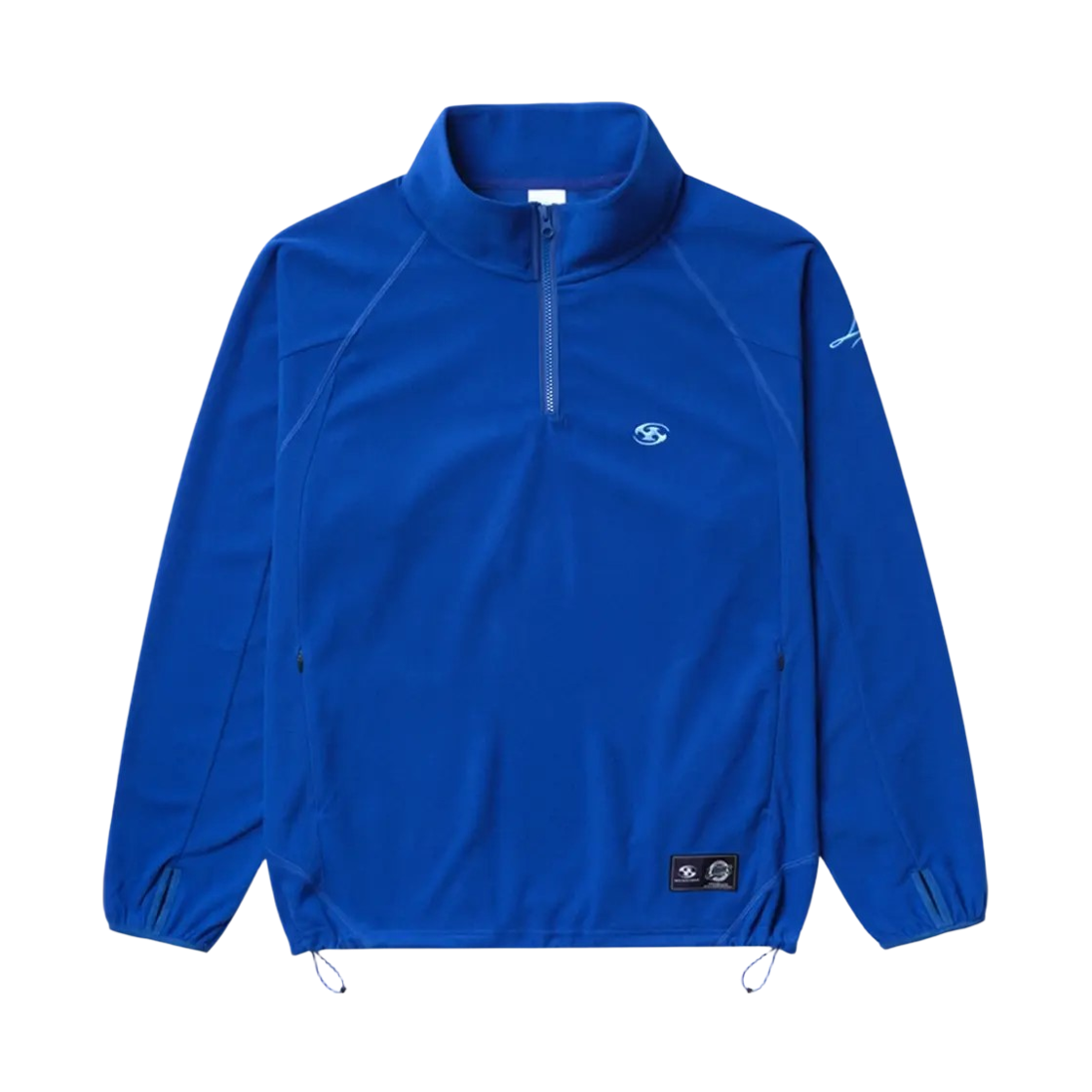 SG2502JK92 Sansan Gear X LIONS Half-Zip Up Fleece Blue - 대표 이미지 #1