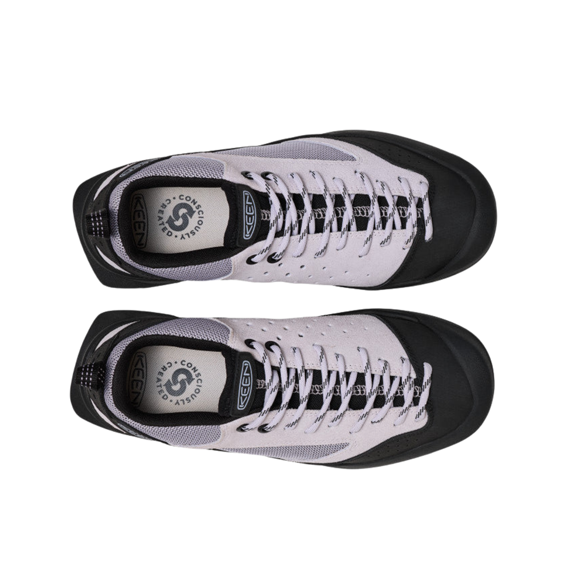 (W) 킨 재스퍼 III 스니커즈 블랙 시슬((W) Keen Jasper III Sneakers Black Thistle) - 2