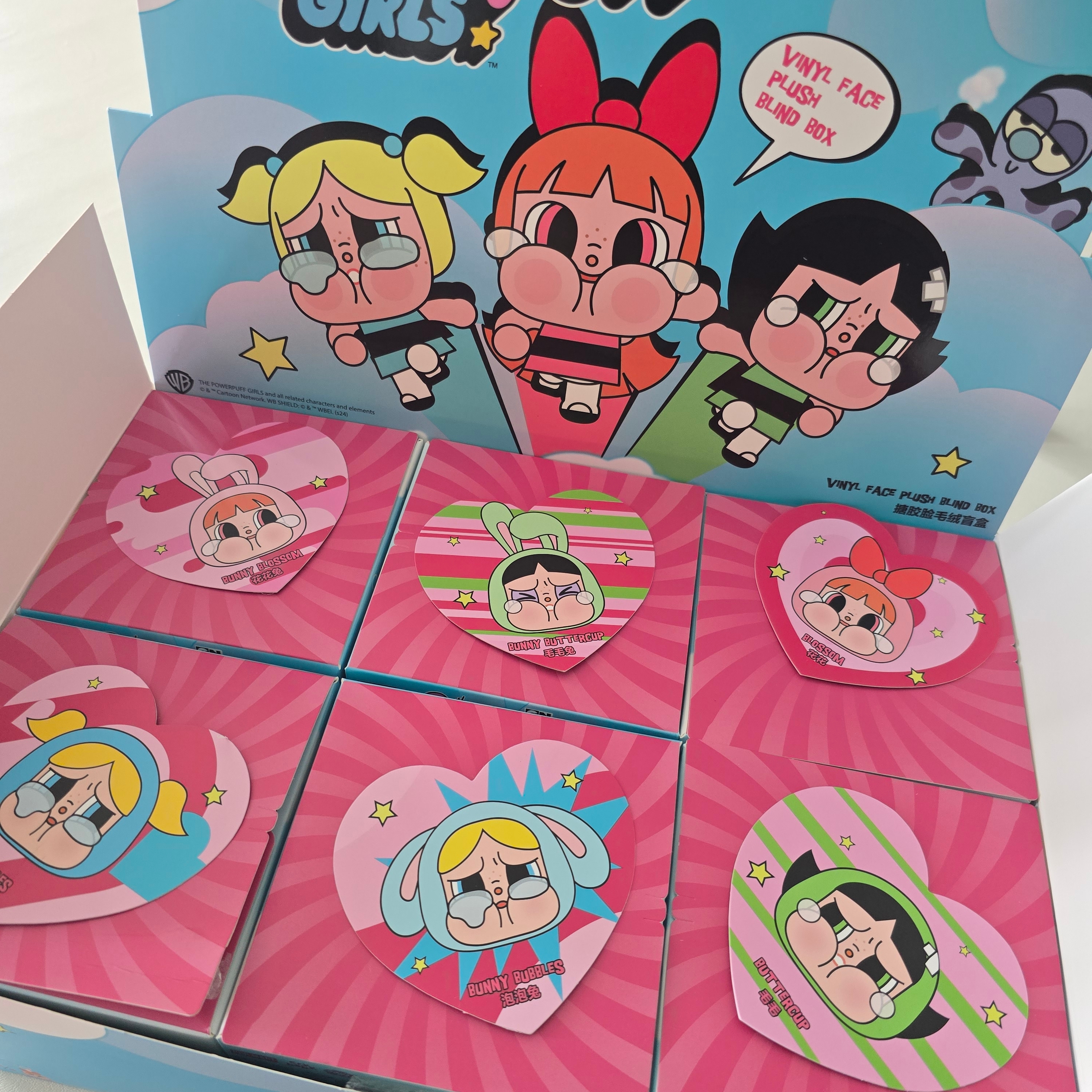 Pop Mart Crybaby x Powerpuff Girls Series Keyring Sealed Case (6 Blind Boxes) 착용 스타일