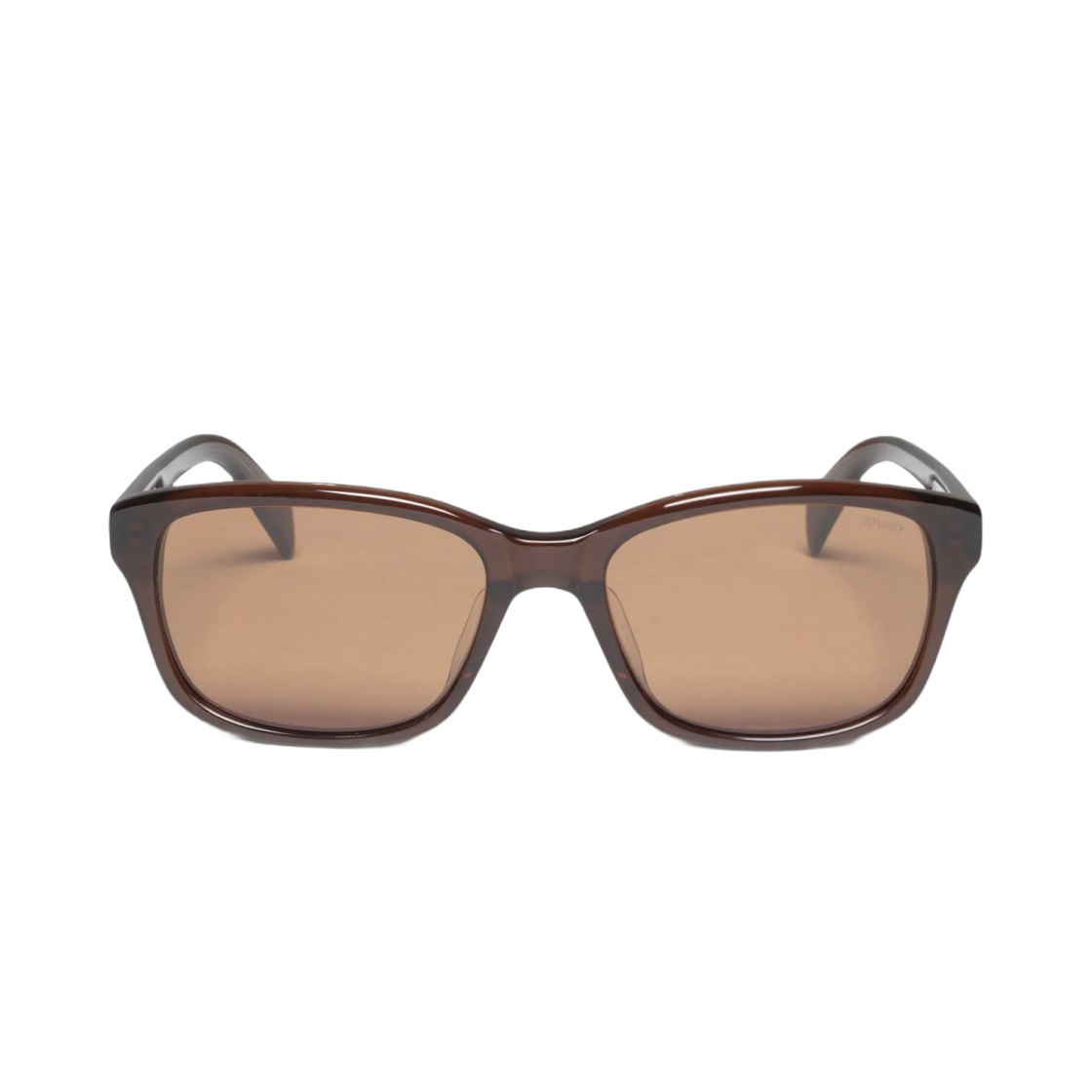 338421 Stussy Alan Sunglasses Brown Brown Lens