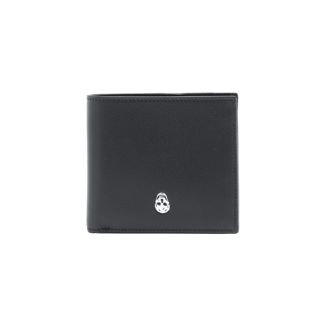 알렉산더 맥퀸 스컬 바이폴드 월렛 블랙(Alexander McQueen Skull Bifold Wallet Black)