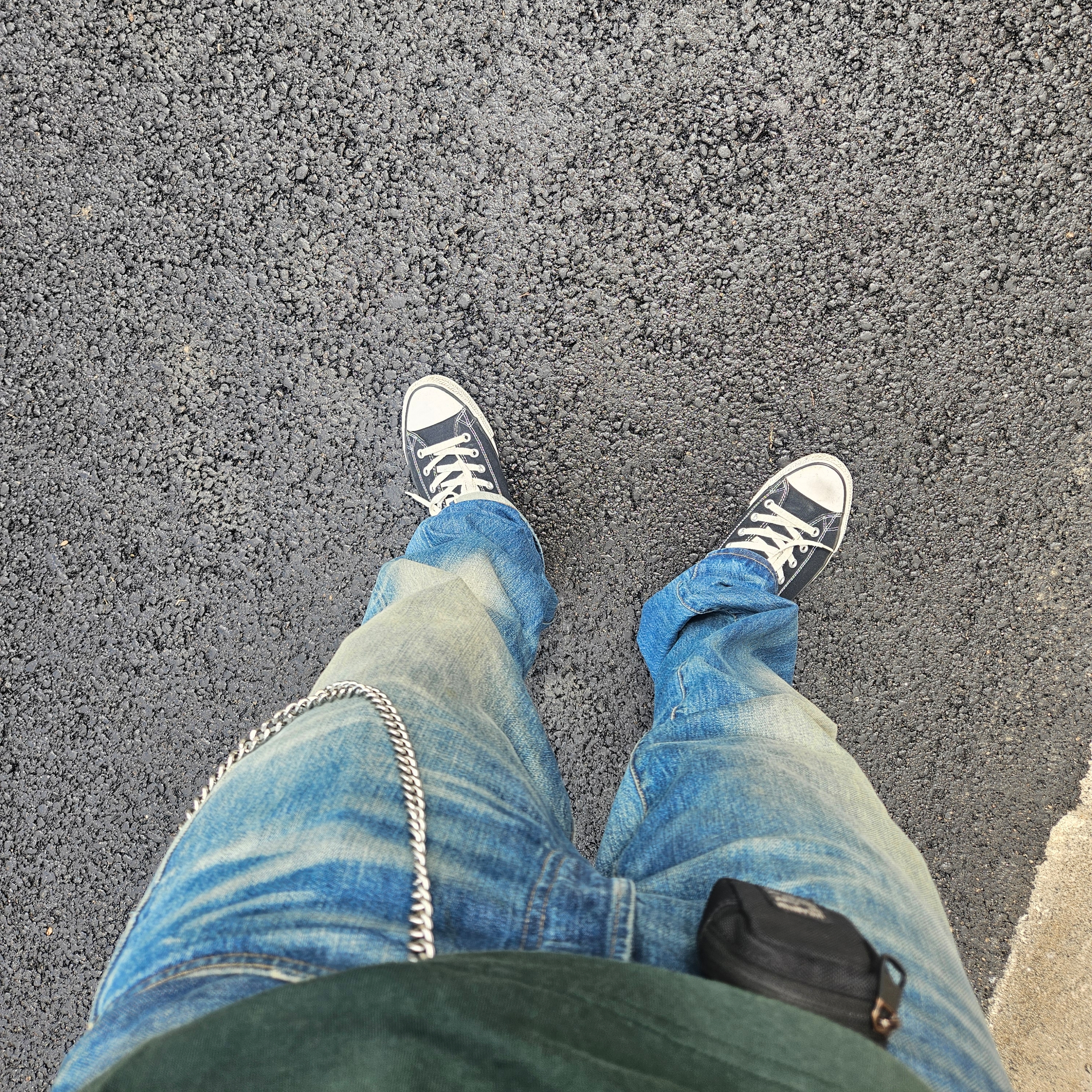 Converse Chuck Taylor All Star Hi Black 착용 스타일 - 4