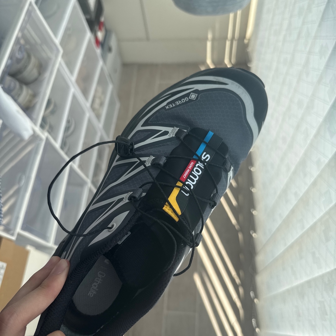 Salomon x Atmos XT-6 Black Silver 착용 스타일