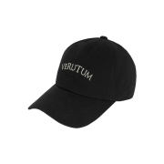 VERUTUM BC169B Serif VERUTUM Ball Cap Black