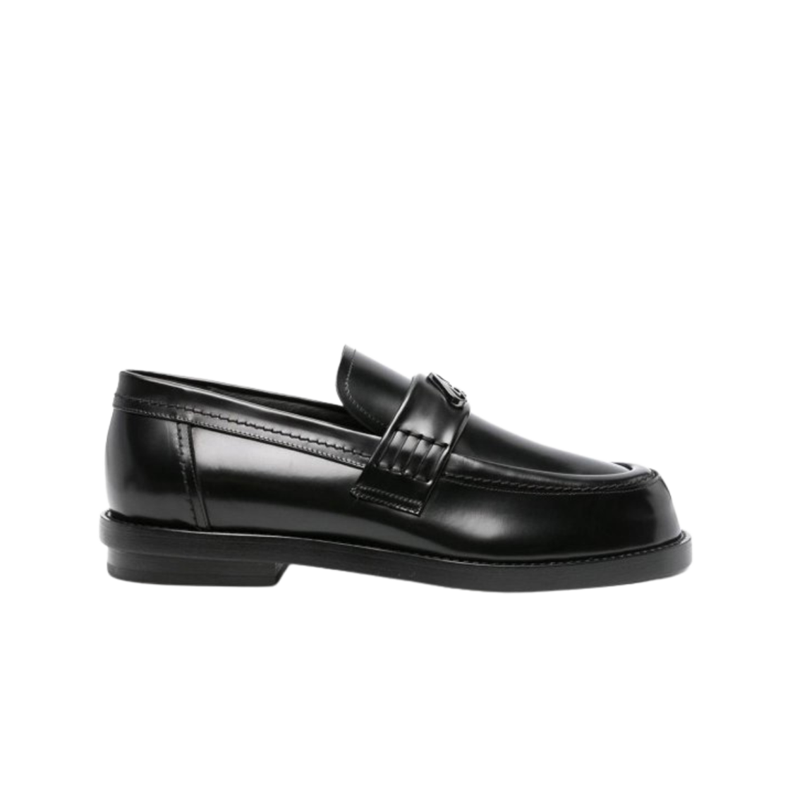 알렉산더 맥퀸 페니 레더 로퍼 블랙(Alexander McQueen Penny Loafer in Leather Black) - 1