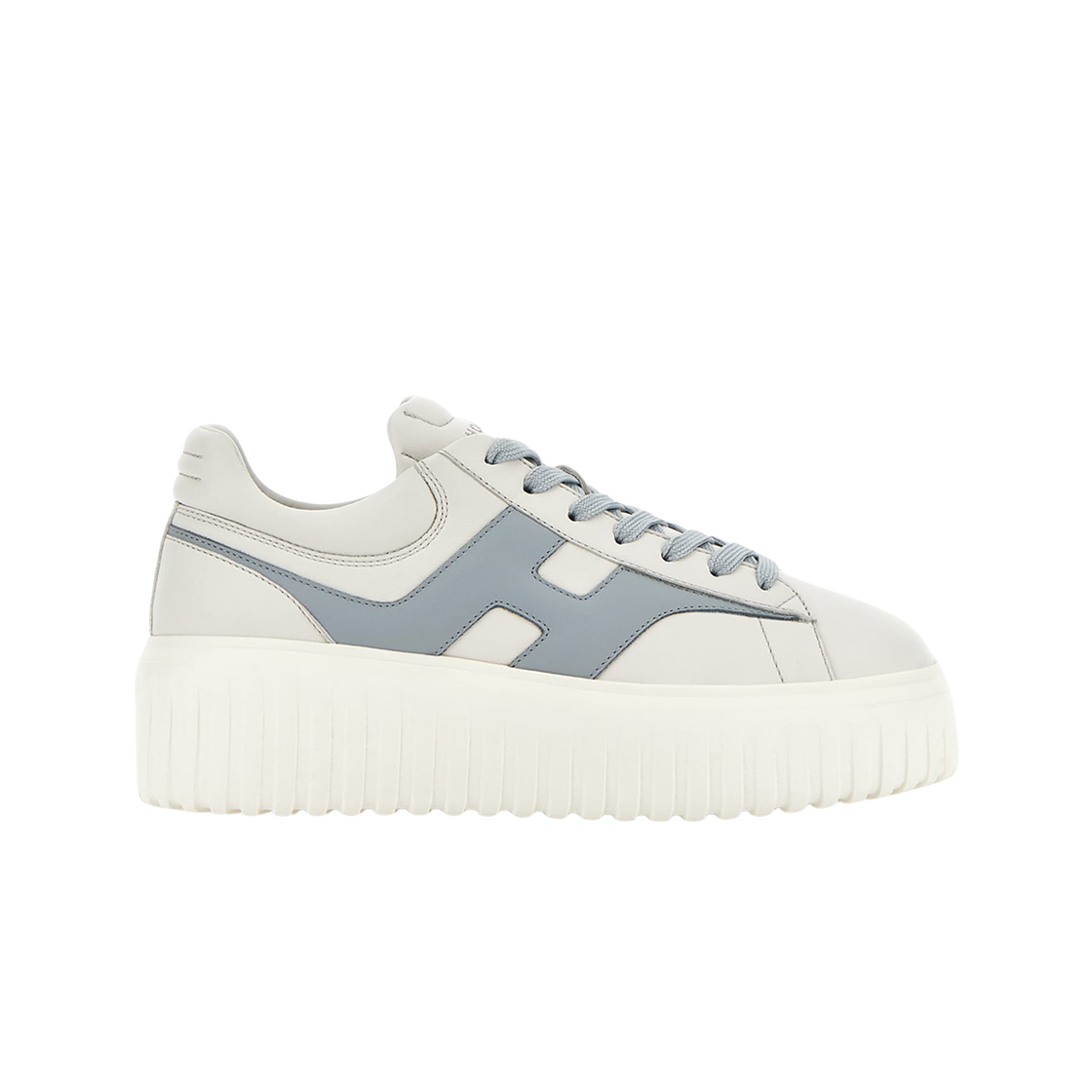 (W) 호간 H-스트라이프 스니커즈 라이트 블루((W) Hogan H-Stripes Sneakers Light Blue)
