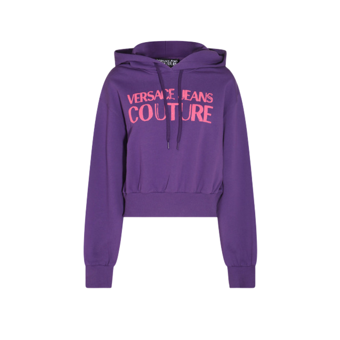 74HAIF07-CF02F-307 (W) Versace Jeans Couture Cotton Sweatshirt Violet