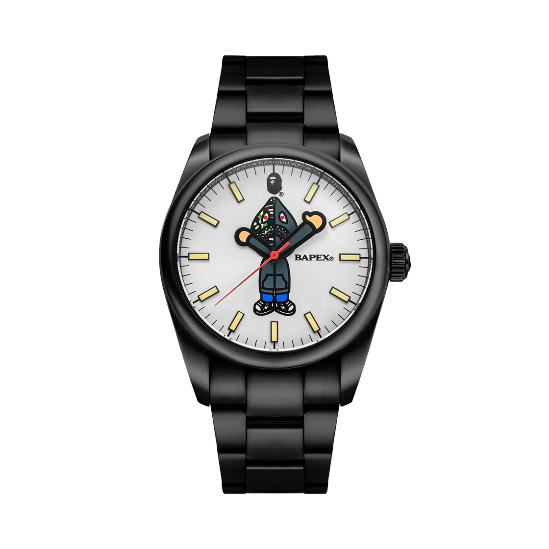 베이프 타입 7 베이펙스 샤크 세이진 블랙(BAPE Type 7 Bapex Shark Seijin Black)