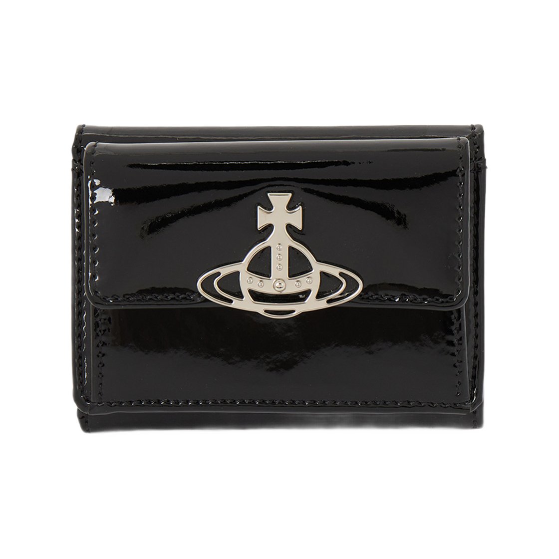 5115002UW-L00AU-N403 Vivienne Westwood Short Wallet Black
