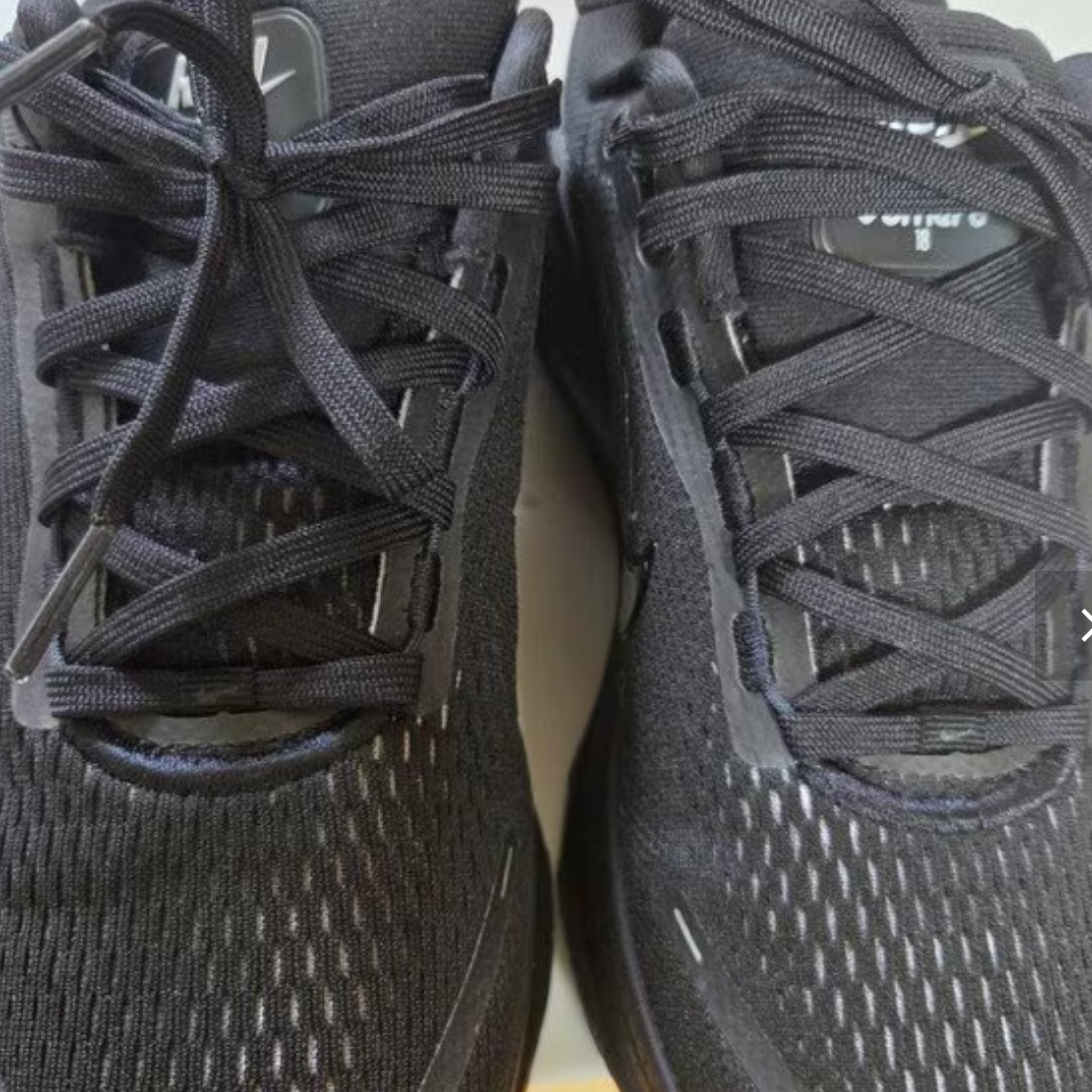 Nike Vomero 18 Black Dark Smoke Grey 착용 스타일