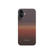 PITAKA iPhone 16 Tactile Woven Case Sunset