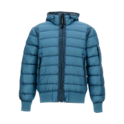 C.P. Company D.D. Shell Down Jacket Aegean Blue Light Blue - 25FW