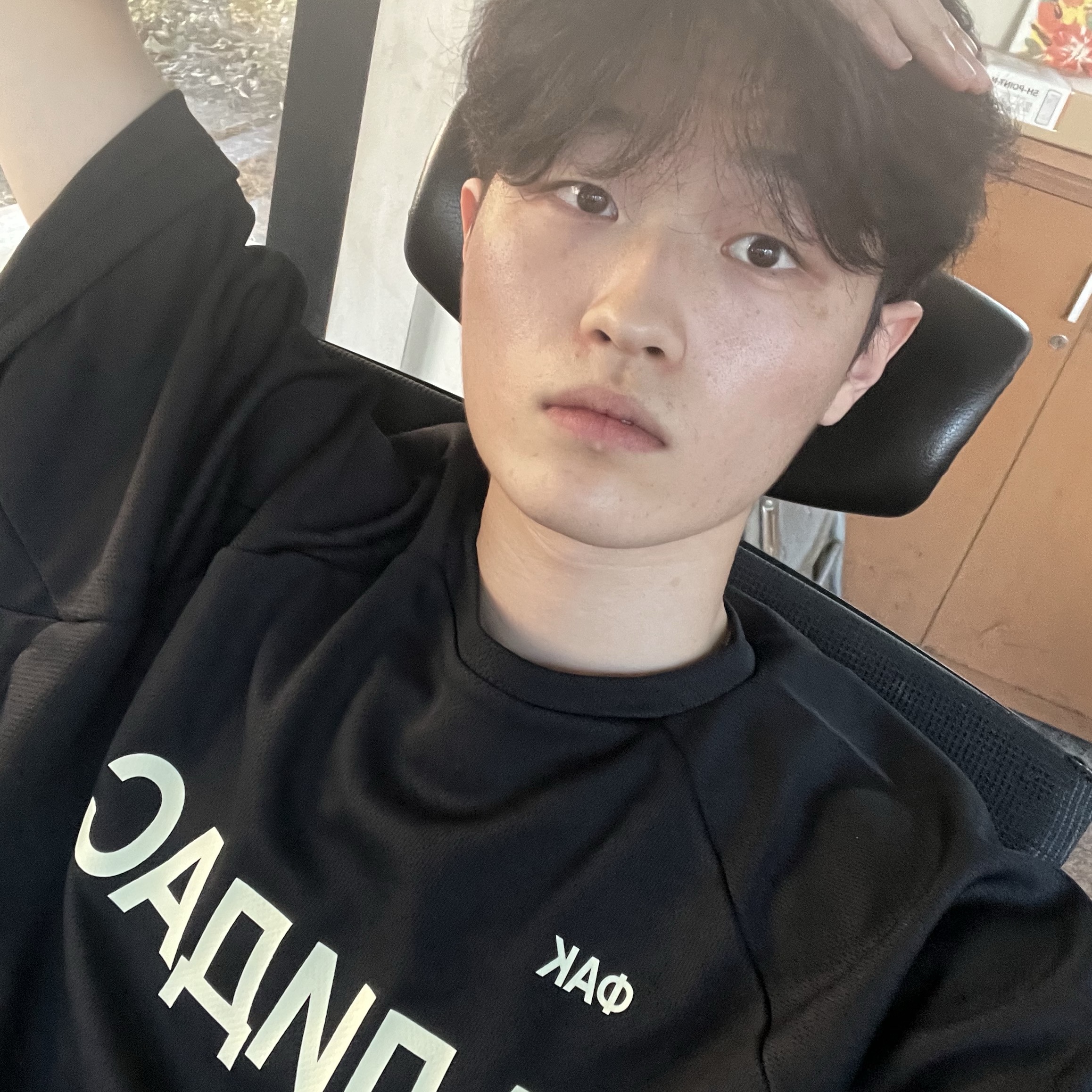 Yeezy x Gosha Rubchinskiy YZY Jersey Black (Vultures Listening Experience Korea Exclusive) 착용 스타일 - 2