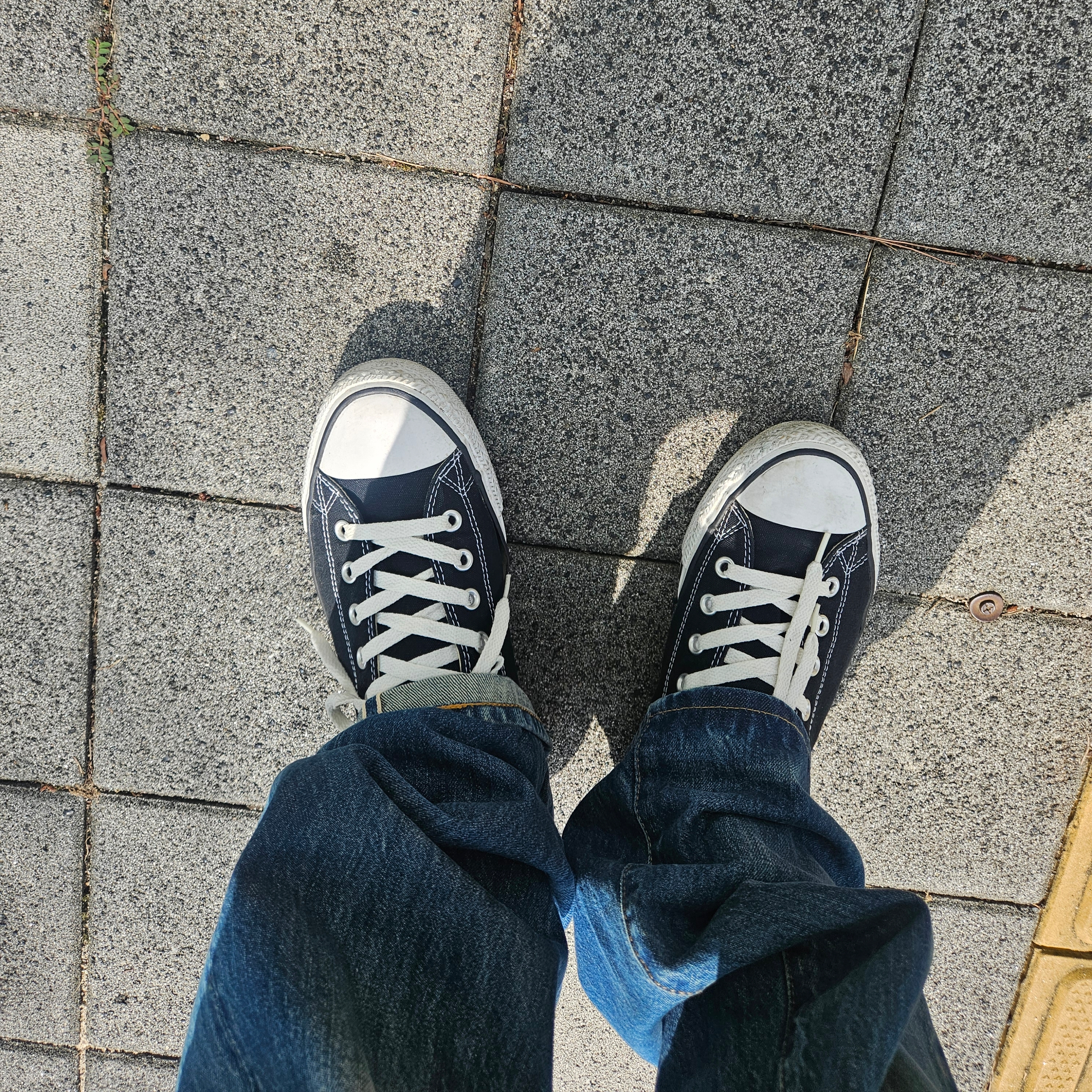 Converse Chuck Taylor All Star Hi Black 착용 스타일 - 3