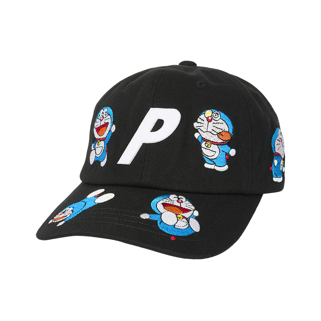 팔라스 x 도라에몽 6-패널 블랙 - 25FW(Palace x Doraemon 6-Panel Black - 25FW)