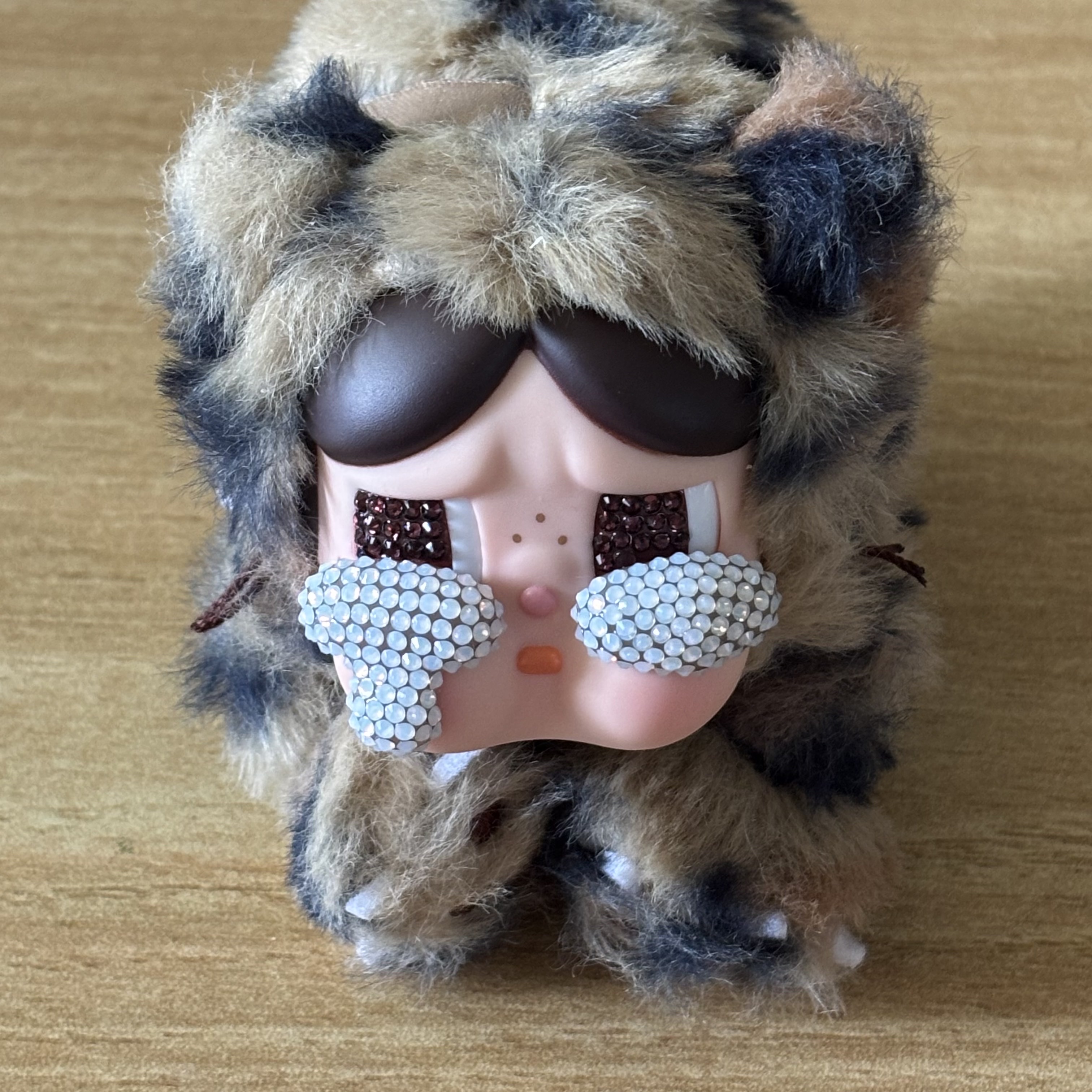 Pop Mart Crybaby Wild But Cutie Series Vinyl Plush Pendant Wild Cutie (Opened Case) 착용 스타일 - 2