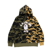 BAPE 1st Camo Separate Pullover Hoodie Green