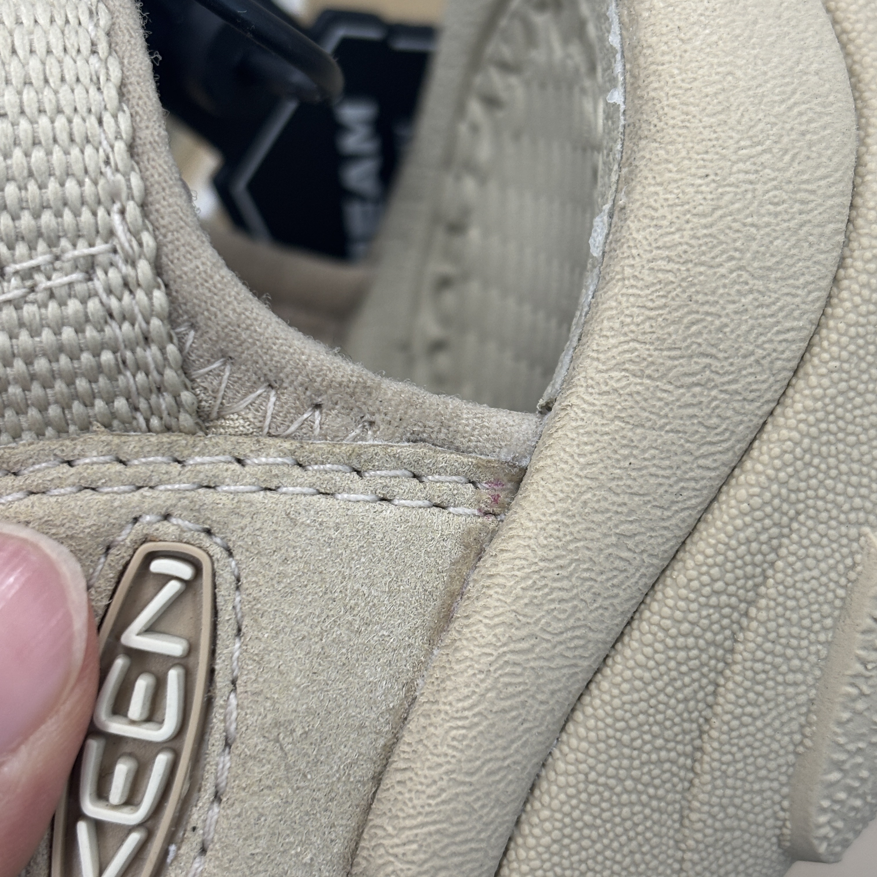 (W) Keen Newport H2 Monochrome Safari 착용 스타일 - 1