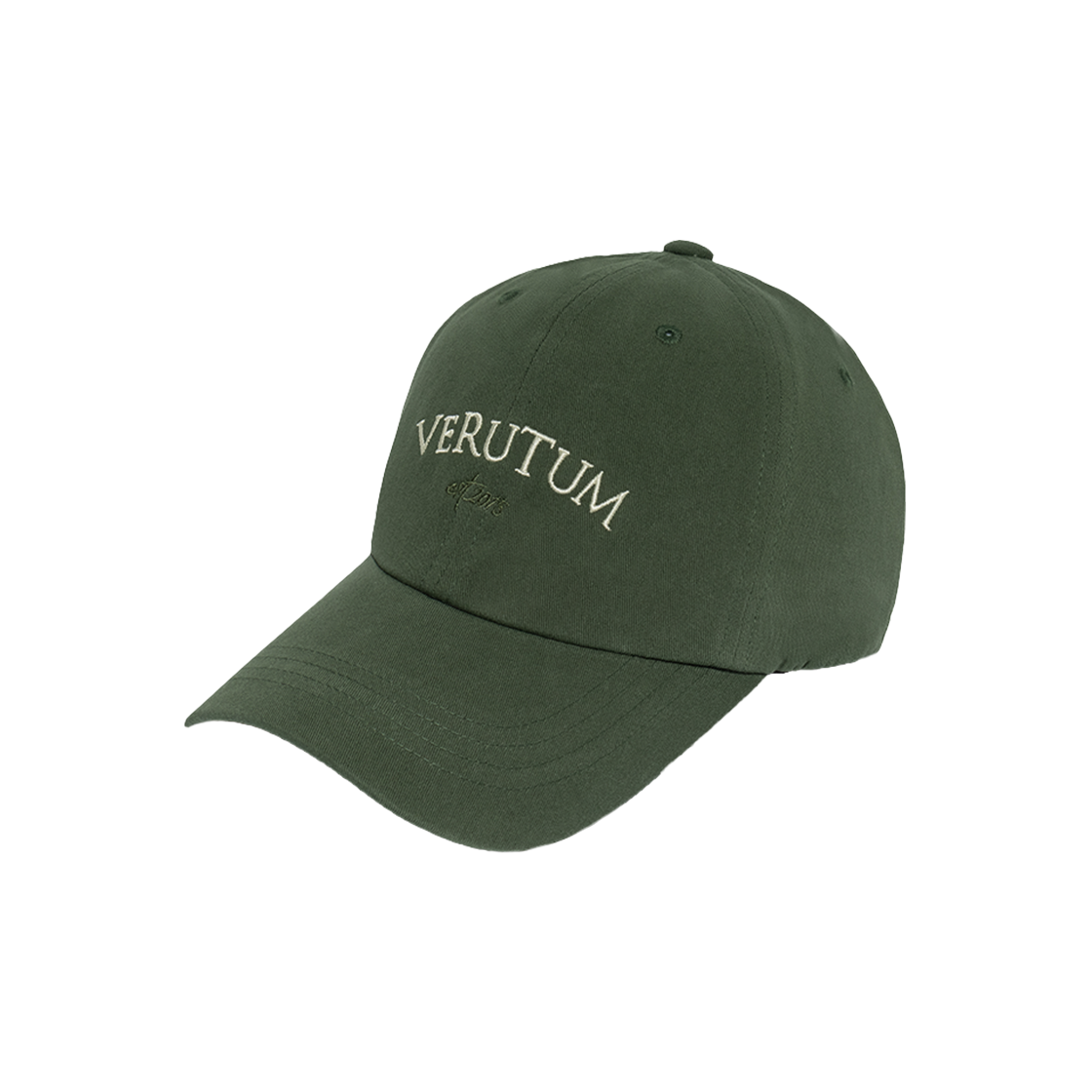 HW-BC169B/GN VERUTUM BC169B Serif VERUTUM Ball Cap Green