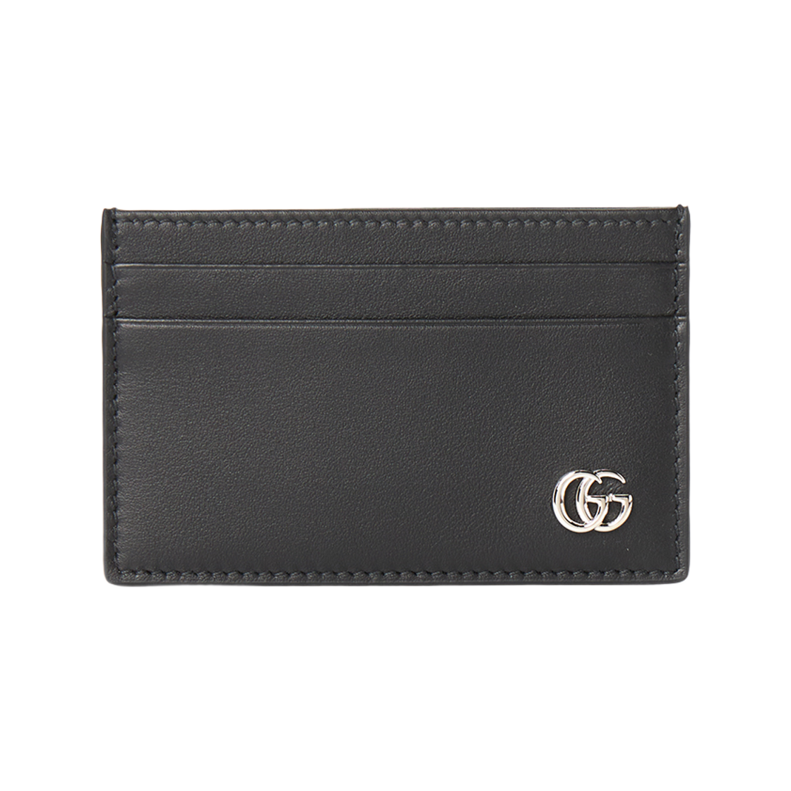 835049-AAE07-1000 Gucci GG Marmont Short Wallet Black
