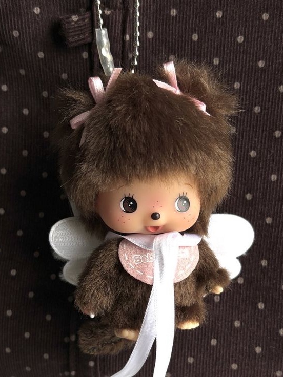 Monchhichi Bebichhichi Bighead SS Girl Key Chain Pink, Pop Mart Labubu The Monsters Highlight Series Sealed Case (1 Blind Box) 착용 스타일 - 2