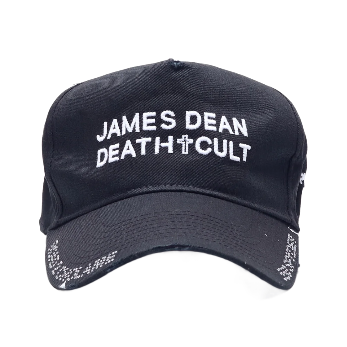 - Paly Hollywood James Dean Death Cult Hat Vintage Black