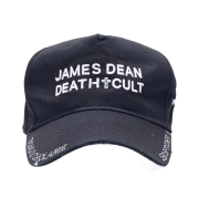 Paly Hollywood James Dean Death Cult Hat Vintage Black