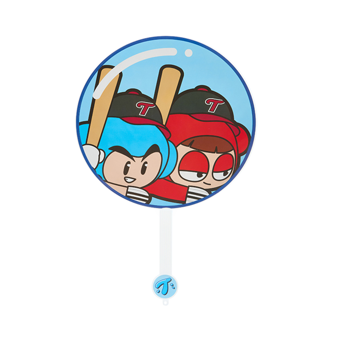 - LG Twins x Crazy Arcade Large Fan Sky Blue
