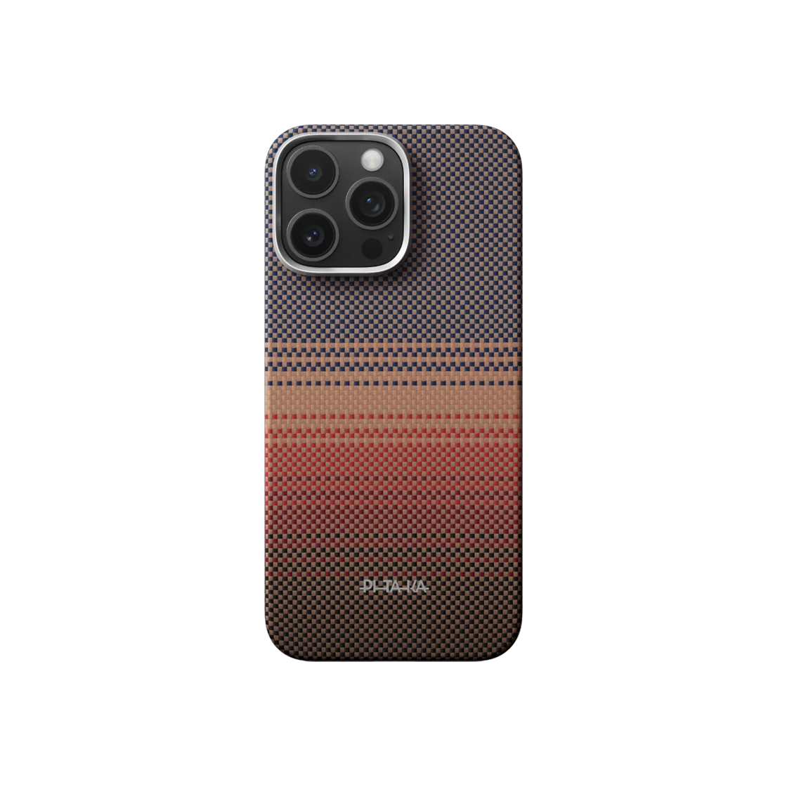 KI1602SU PITAKA iPhone 16 Pro PitaTap Tactile Woven Case Sunset