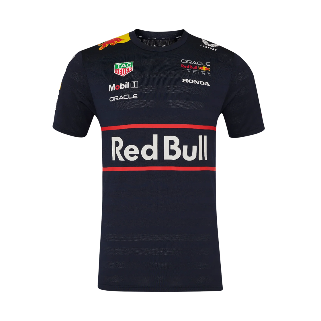 오라클 레드불 레이싱 x 캐스토어 2025 팀 셋업 티셔츠 나이트 스카이(Oracle Red Bull Racing x Castore 2025 Team Set Up T-Shirt Night Sky)