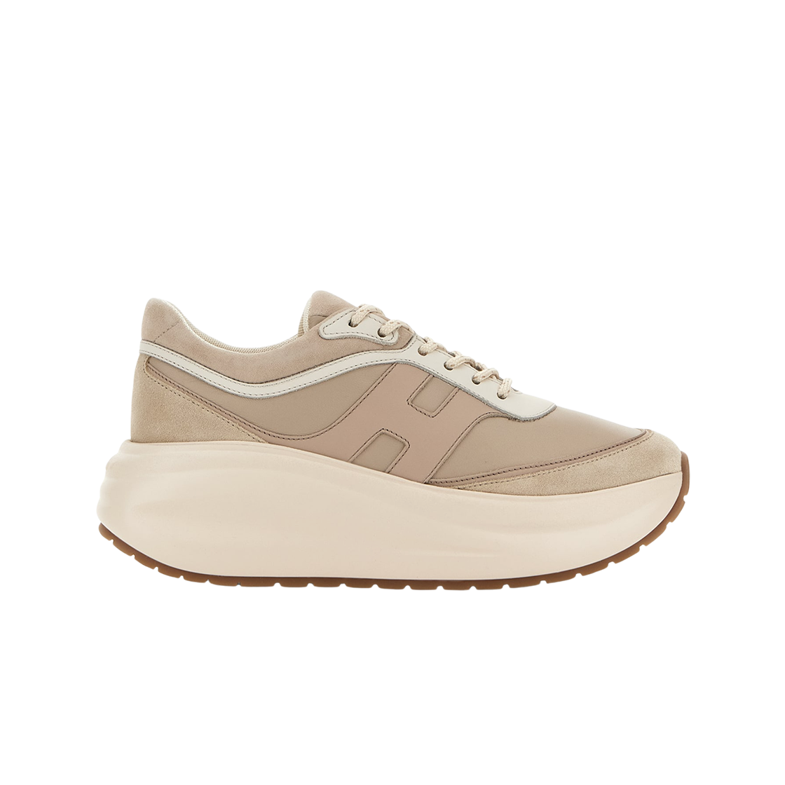 (W) 호건 H696 스니커즈 베이지((W) Hogan H696 Sneakers Beige)